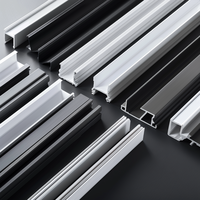 OEM Profilé Upvc en plastique extrudé personnalisé Profil de fenêtre coulissante en UPVC Fenêtre à battant et cadre de porte en PVC