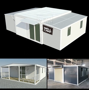 Casa Contenedor Prefabricada Móvil de 20 pies y 40 pies, Casa Prefabricada Económica, Plegable, Expandible y Colapsable - Product Image 6