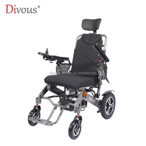 Venta caliente silla de ruedas eléctrica plegable portátil silla de ruedas para ancianos adultos niños silla de ruedas conveniente viaje - Product Image 1