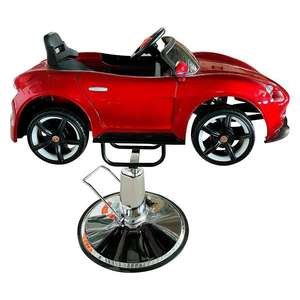 Kinder Friseurs tuhl Kindersitz Kissen Haarlift Stuhl Baby MP3 Musik Auto Haarschnitt Sitz Cartoon Auto Salon Möbel - Product Image 2