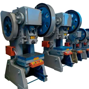 Prensa elétrica J23 tipo C de 25 toneladas/ Máquinas de perfuração/ Equipamento de prensa mecânica