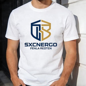 CT0007 Custom Heat Transfer Printing logo 180g 100% Cotton t Shirt for Promotion