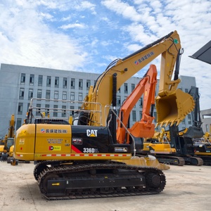 Excavatrice d'occasion CAT 336D2L d'origine japonaise, capacité de godet standard, faible nombre d'heures de fonctionnement, puissance élevée, prête à être expédiée, en stock - Product Image 1