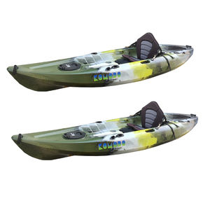 Bateau en plastique HDPE 2025, 1 place, léger, canoë-kayak <span class=keywords><strong>de</strong></span> pêche avec accessoires, <span class=keywords><strong>occasion</strong></span> - Product Image 4