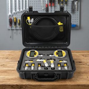 ชุดเครื่องมือวัดแรงดันไฮดรอลิกดิจิตอล HongWang Excavator Diagnostic Tool SCJN-600-01 รุ่น 221007555 0129543580 รับประกัน 1 ปี - Product Image 3