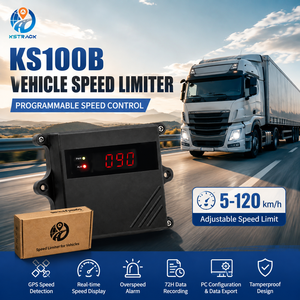 Limitador de Velocidad para Vehículos KS TRACK KS100B, Regulador de Velocidad Programable para Camiones Pesados, Flotas, Autobuses, <span class=keywords><strong>Furgonetas</strong></span> y Autocares - Product Image 1