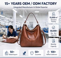 Sac à bandoulière pour femmes, grande capacité, sac hobo avec fermeture éclair et sangle amovible, vente en gros, logo personnalisé
