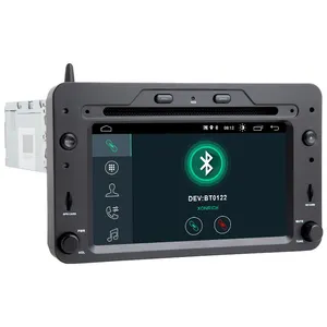 Junsun — autoradio 6.2 "Android, 2 go RAM/32 go ROM, Navigation GPS, lecteur DVD, 1 DIN, pour voiture Alfa Romeo 159, Brera, Spider