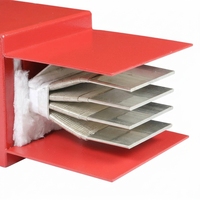 Goulotte de busbar IP65 Grade 5P 4000A résistante au feu, traitement personnalisé, avec bande de mica réfractaire