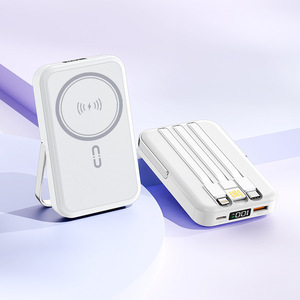 22.5W PD 12V từ sạc không dây 10000mAh USB Loại C điện thoại di động ngân hàng điện hiển thị kỹ thuật số an toàn chủ Micro thiết bị - Product Image 1