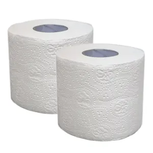 Super Soft Individually Wrapped Absorbent Flushable White Virgin 3 ply Toilet Paper