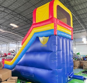 Structure de jeu gonflable pour fête d'anniversaire, centre de jeux gonflable, toboggan, château gonflable personnalisé en PVC durable - Product Image 6
