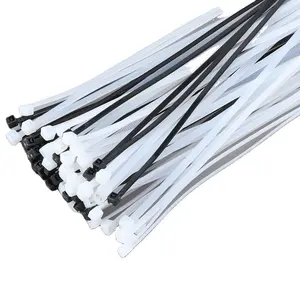 Self-locking nylon cable tie 3 x 100-8 x 500 Plastic fixed cable tie Cable bundle Black or white