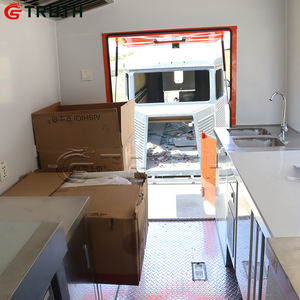 Enregistrement légal Oem Long Food Cart Mobile Kitchen Van Ice Cream Hot Dog food truck électrique - Product Image 2