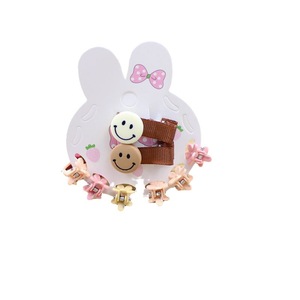Cute Rabbit Hair <b>Clips</b> For Kids Plastic Gripper Daily Use <b>Spring</b> 2023 Random Mix Color Jinhua Origin - Product Image 5