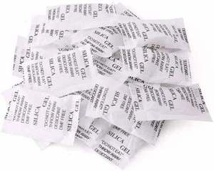 Moisture Absorbing Silica Gel Packaging <b>Pouch</b> in <b>Laminated</b> Paper Foil for Electronics Pharma and Food Use - Product Image 1