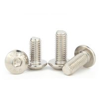 Boulons de Machine en acier au carbone OEM C1035 C1045 SCM435 nickelé à six pans creux ISO7380