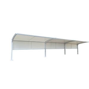 Kiến trúc khu dân cư pvdf tráng màng cấu trúc carport Trạm Sạc xe đạp bãi đậu xe ngoài trời phòng tập thể dục che nắng - Product Image 1