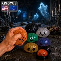 Jouet Squishy Géant en Forme de Citrouille d'Halloween, Boîte Mystère Arc-en-ciel, Mini-Ensemble de Bonbons, Expédition depuis l'entrepôt américain