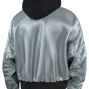 Nouvelle veste pour homme avec fermeture éclair double, chaude et tendance pour l'automne et l'hiver, adaptée aux styles décontractés et cool - Product Image 6