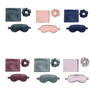 ชุดผ้าซาตินไหม 3 ชิ้น แบรนด์ Bandeau Care พร้อมโลโก้สั่งทำ  ประกอบด้วยผ้าปิดตาสำหรับนอนหลับสบาย ปลอกหมอน และกล่องของขวัญ - Product Image 2