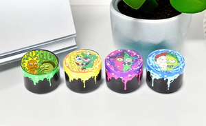 מטחנת טבק מסגסוגת אבץ 4 שכבות 40 מ\\\"מ של WOWO TECH, מכירה סיטונאית חמה, יצרן ציוד מקורי, מטחנת עשבים ממתכת לחנויות עישון - Product Image 2