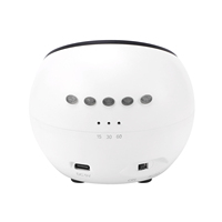24 sons apaisants, lampe de nuit en plastique pour chambre à coucher et bureau, bruit blanc, appareil de sommeil, haut-parleur portable avec plus de 20 heures d'autonomie de la batterie