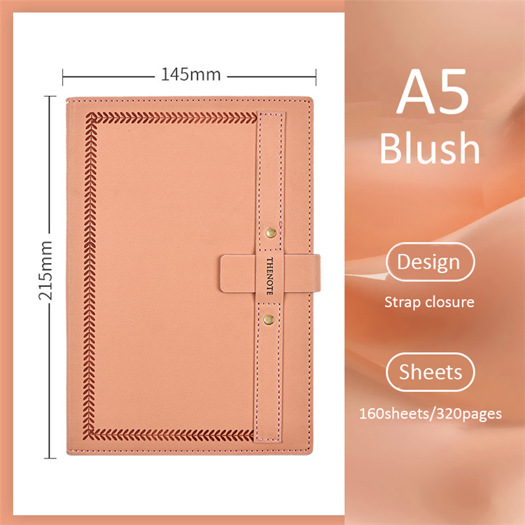 Cahier a5 journal blush