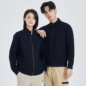 Sweat-shirt à demi-zip à manches longues en mélange coton, polyester et élasthanne pour les loisirs - Product Image 2