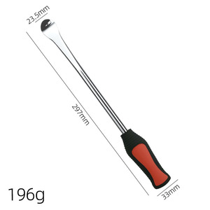 Palanca para Neumáticos, Herramienta de Reparación de Neumáticos de Acero, Herramienta Plana para Reparación de Neumáticos de Automóviles y Motocicletas, Herramienta Manual Multifunción para Reparación de Automóviles - Product Image 3