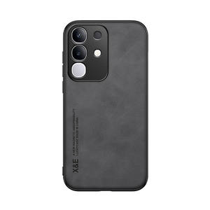 เคสโทรศัพท์หนังหรูหราแบบบางเคสผิวสัมผัสสำหรับเด็กพร้อมเคสยึดในรถแบบแม่เหล็กสำหรับ VIVO Y29 4G - Product Image 1