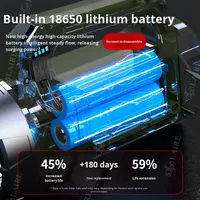 Lampe torche et projecteur multifonction à charge solaire, indice de protection IP65, avec lumière latérale COB puissante, autonomie de 6 à 12 heures
