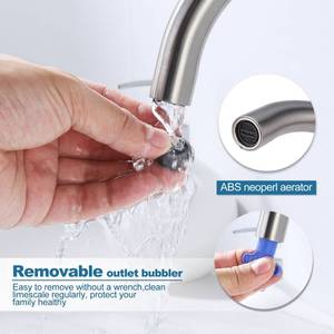 Bathroom Tall Waterfall Sensor Mixer Tap Automatic Bathroom Sink Faucet With Control Box and Temperature Mixer for Vanity - Product Image 4