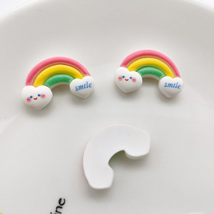 La migliore vendita <span class=keywords><strong>Sun</strong></span> Moon arcobaleno accessori in resina resina charm stella in resina per la decorazione - Product Image 4