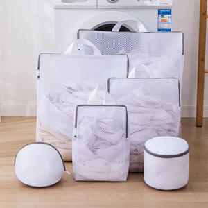 <span class=keywords><strong>Machine</strong></span> à <span class=keywords><strong>laver</strong></span> sacs à main améliorés sac de lavage réutilisable pour l'entretien des vêtements <span class=keywords><strong>filet</strong></span> soutien-gorge <span class=keywords><strong>chaussettes</strong></span> lingerie sous-vêtements rangement du linge - Product Image 1