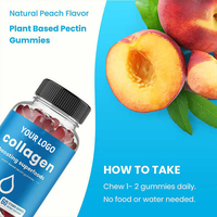 Bonbons gélifiés au collagène OEM ODM avec biotine, compléments alimentaires beauté pour la croissance des cheveux, les soins de la peau et des ongles, blanchiment de la peau