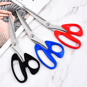 Ciseaux de tailleur en acier inoxydable rouge, forme en V, pour la maison et la cuisine, origine Yangjiang - Product Image 2