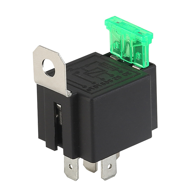 New Arrival 80A 12-Volt Electronic Waterproof Flasher LED Fuse Relay for Toyota Adjustable 4-Pin Auto Relay Sockets