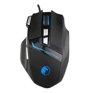 Big Discount LED Optical 7200 DPI 8 Buttons USB Rainbow LED Backlit Ergonomic Gaming Wired Computer Mouse for Desktop