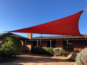 Waterproof Anti-Corrosion HDPE PVC Fabric Custom-Shape Backyard Garden SunShade <b>Sail</b> - Product Image 2