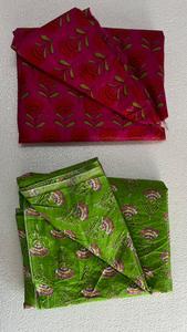 Tissu en molleton corail à motifs ethniques géométriques floraux en dobby 100% coton sur mesure - Doux, respirant, léger, accessoires pour filles - Product Image 4