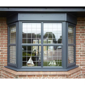 Fenêtre moderne à rupture thermique Design personnalisé extérieur en <span class=keywords><strong>aluminium</strong></span> double verre <span class=keywords><strong>baie</strong></span> et Bow windows - Product Image 5