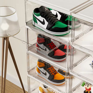 एक्शन फिगर मॉडल गैरेज किट पारदर्शी शो बॉक्स कार्टून वर्ण डस्टप्रूफ खिलौना गुड़िया भंडारण बॉक्स - Product Image 3