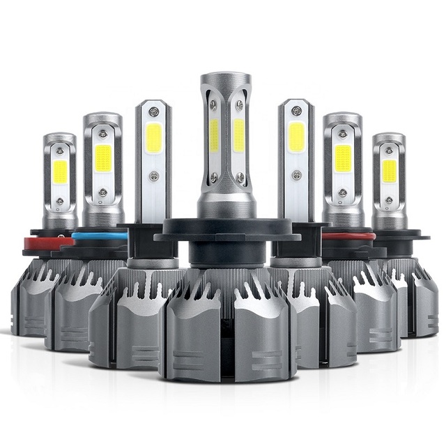 Led Headlight Super Bright R11 Csp Zes Chip Led H7 Canbus Led H1 9005 9006 9012 H3 Lamp H4 H11 Led Light Bulb