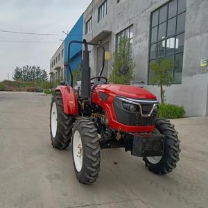 Tracteur automatique 4x4 de 80 CV de fabrication chinoise avec moteur diesel, boîte de vitesses et pompe de haute qualité pour vergers et fermes - Product Image 1