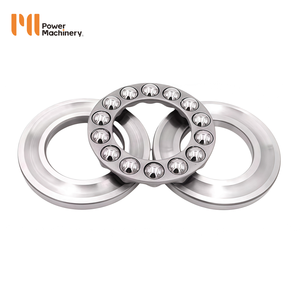 מסבים כדור דחף 51100 10*24*9 מ "מ מלגזה מיניאטורי דיוק נושאת ברזל פחמן פלדה - Product Image 4