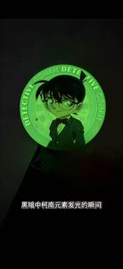 Broche de Metal de Anime de <span class=keywords><strong>Detective</strong></span> <span class=keywords><strong>Conan</strong></span> Mo Dao Zu Shi de 75MM, insignia de botón Pin con tarjetas, caja ciega misteriosa, joyería de amor y espacio profundo - Product Image 3