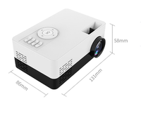 Mini projecteur Full HD 1080p avec WIFI, LCD de base, idéal pour la maison et l'éducation - Vente Flash