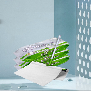 Lingettes humides jetables de luxe écologiques pour sols et cuisines, grand format, avec logo personnalisé - Product Image 3