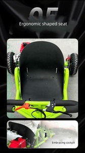 Go Kart 90CC Pedal Gas untuk Segala Medan UTV Sepeda Drifting Pantai dengan Mesin Dua Langkah Kecepatan 35km/jam untuk Petualangan Luar Ruangan - Product Image 6